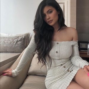 Off the Shoulder Mini Dress